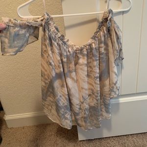 Off the shoulder blouse